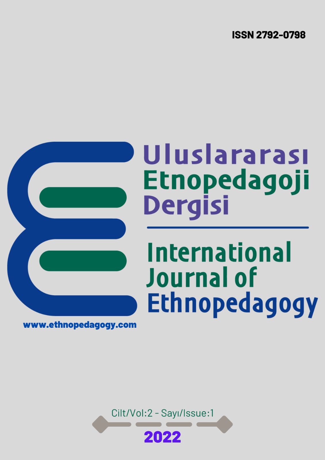 					Cilt 2 Sayı 1 (2022): Uluslararası Etnopedagoji Dergisi Gör
				